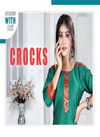 Trendy Crocks Latest Fancy Regular Wear Straight Designer Fancy Fabric Kurtis Collection